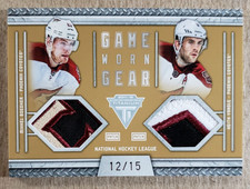 2011-12 Panini Titanium Keith Yandle & Mikkel Boedker Game Used Patch /15