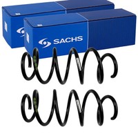 2X Sachs Fahrwerksfedern Vorne Passend FÜR VW Touran Links+Rechts