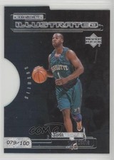 1999-00 Upper Deck Rookies Illustrated Level 1 79/100 Baron Davis #RI-5 c6f