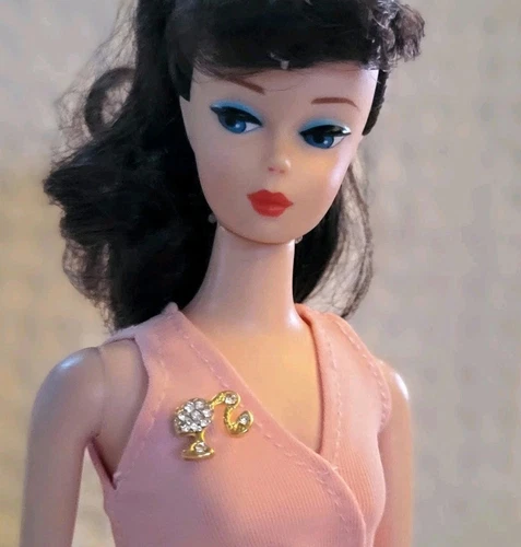 DOLL Pin Brooch  FOR Integrity Toys Poppy Parker Barbie Repro Vintage Silkstone
