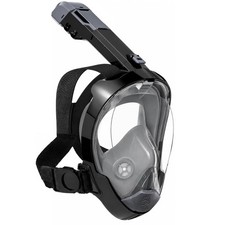 Full Face Snorkel Mask Adults Youth Panoramic Dry Top Anti Fog Camera Mount