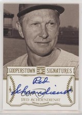 2013 Panini Cooperstown Collection Signatures /500 Red Schoendienst Auto HOF 0h1