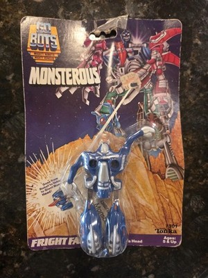 Tonka GoBots Fright Face Head Monsterous Figure Giant Monsterous Head Robot