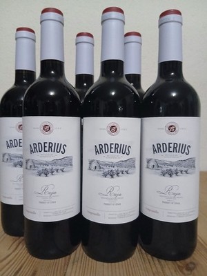 (8,67 /1L) 6 Fl. 2025er Rioja ARDERIUS Bodegas Leza Garcia Rotwein trocken