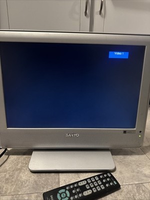 近畿配達1千円引き 希少 真空管TV SANYO サンヨー 19-W77 Sanyo DP19647 19” HDTV Monitor PC A/V Compatible Retro Gaming W