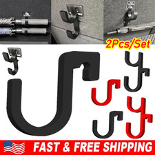 2pcs/set Umbrella Car Boot Trunk Organiser Home Mount Holder Hanger Hook CliCW