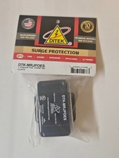 Ditek DTK-MRJPOES , Surge Protector , Shielded , RJ45 Female In/Out - NEW