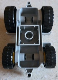 LEGO DUPLO - GREY FARM TRACTOR BASE - 10525 - VINTAGE - USED