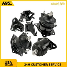 Set of 6 Engine and Transmission Mounts For Honda Accord 2.4L 2003-2007 A4526HY