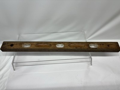 Rare! Vintage American Level Mfg Co 28  Level W/6 Bubbles 