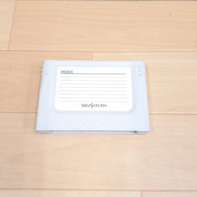 Sega Saturn console with Hori Fighting Stick, Virtua Gun, 3 Games & memory