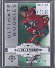2007-08 Upper Deck Ultimate Collection Cal Clutterbuck RC 36/499 #73