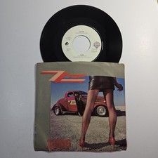 ZZ Top "Legs" "Bad Girl" 45 Tested Vg Picture Sleeve Worn Jukebox Rare