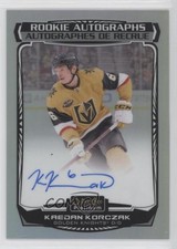 2022-23 O-Pee-Chee Platinum Rookie Rainbow Kaedan Korczak #R-KK Auto 1q7q