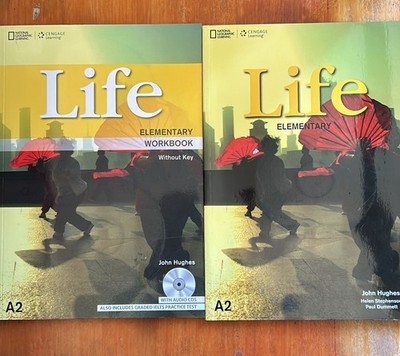Life ELEMENTARY A2 - Schülerbuch Arbeitsbuch - John Hughes