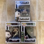 Funko Pop Lot Of Hot Topic Guy Rick and Morty Pickle Rick Blade Runner Wallace — photo 1
