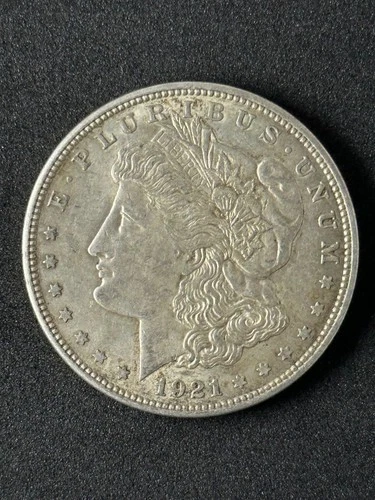 1921-D American Morgan Dollar 90% Silver | Ungraded "VF-EF" | Denver Mint