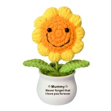 SMARGO Mama Geschenke von Sohn Tochter - Handarbeit positiv Einheitsgröße, Silber 