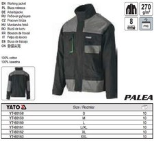 Yato Yato Arbeits- Werkstatt Jacke Gr&ouml;sse S-XXL  Freie Auswahl