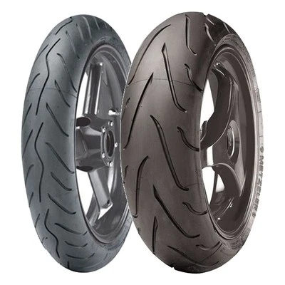 COPPIA GOMME METZELER 120/70-17 (58W) + 160/60-17 (69W) SPORTEC M3