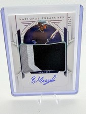 2024 Panini National Treasures Prospect Material Signatures Brandon Mayea Yanks