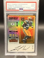 2017 Panini Contenders - Championship Ticket Auto Jamaal Williams /49 (AU, RC)