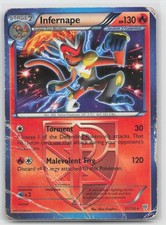Deck Exclusives Infernape (BW Plasma Storm) 017/135 Rare Pokemon HP