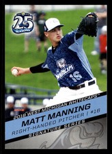 Matt Manning 2018 Choice West Michigan Whitecaps #01 West Michigan Whitecaps
