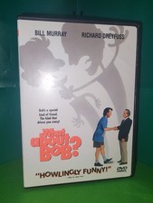 CIB w/ Insert - What About Bob? (DVD, 1991, Touchstone) Bill Murray Dreyfuss