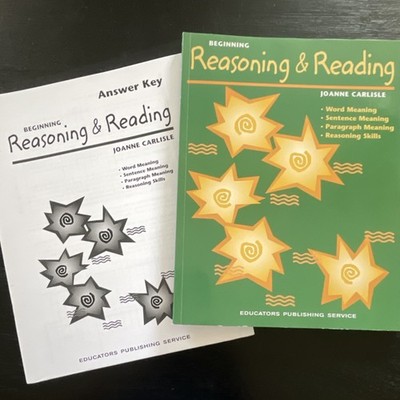 Beginning Reasoning & Reading by Joanne Carlisle, Paperback Study Guide, Reading