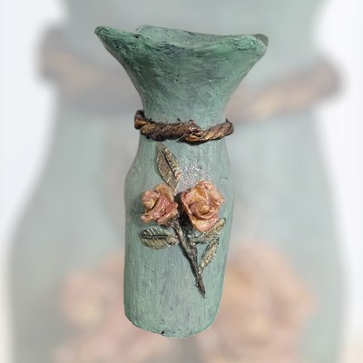 Handmade Recycled Vase