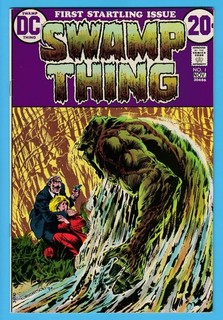 SWAMP THING # 1 VFN (8.5) ORIGIN WRIGHTSON ART HIGH GRADE CENTS DC KEY 1972