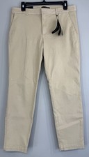 Banana Republic Sloan Stretch Chino Pants Women  s 10s Casual Daily Work Khaki