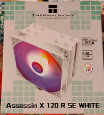 THERMALRIGHT ASSASSIN X 120 R SE WHITE CPU COOLER FAN KIT TL-C12CW-S NEW