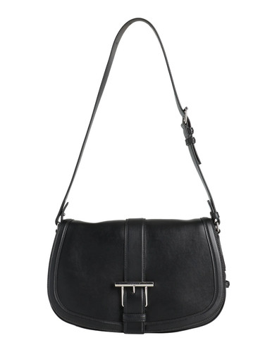McQueen - Women - Leather Saddle bag - Black