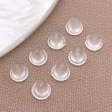 100/300/500Pcs/Lot Silicone Earring Stoppers Comfortable Ear Studs Back Closure