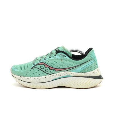 Saucony Damen Endorphin Speed 3 Sportschuh Türkis Mesh Vegan Laufschuh EU 39