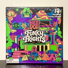 NeeDoh Funky Frights Squish-O-Ween Halloween Advent Calendar 13 Items New Sealed