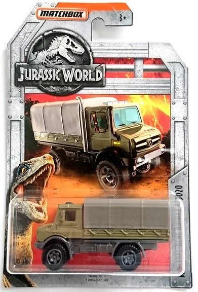 Jurassic World Matchbox MBX Entertainment Modellino da Scegliere - Immagine 3 di 4