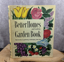 Vintage Better Homes & Gardens Garden Book 1950's Ring Binder Book 2nd Ed 1954