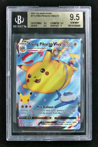 Flying Pikachu VMAX graded BGS 9.5 for sale on eBay