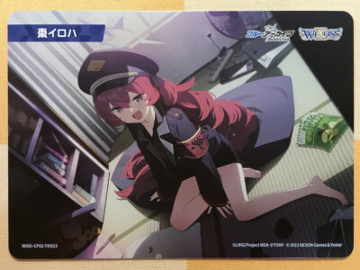 ▲♢▲IROHA New World Message Card▲♢▲ Natsume Iroha MEMORIAL LOBBY TOKEN Wixoss Blue Archive Collab Full
