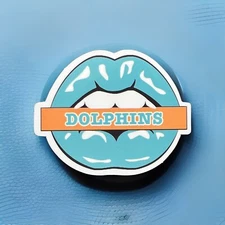 MIAMI DOLPHINS STICKER - DECAL - WATERPROOF - FREE SHIPPING