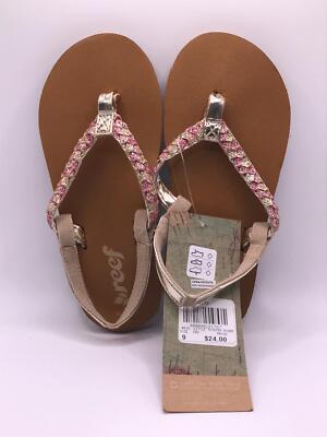 reef girls Little Twisted Stars Sandals