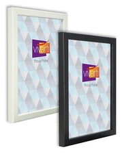 Vivarti Thin Box Picture Certificate Photo Frame Black White Oak A1 A2 A3 A4