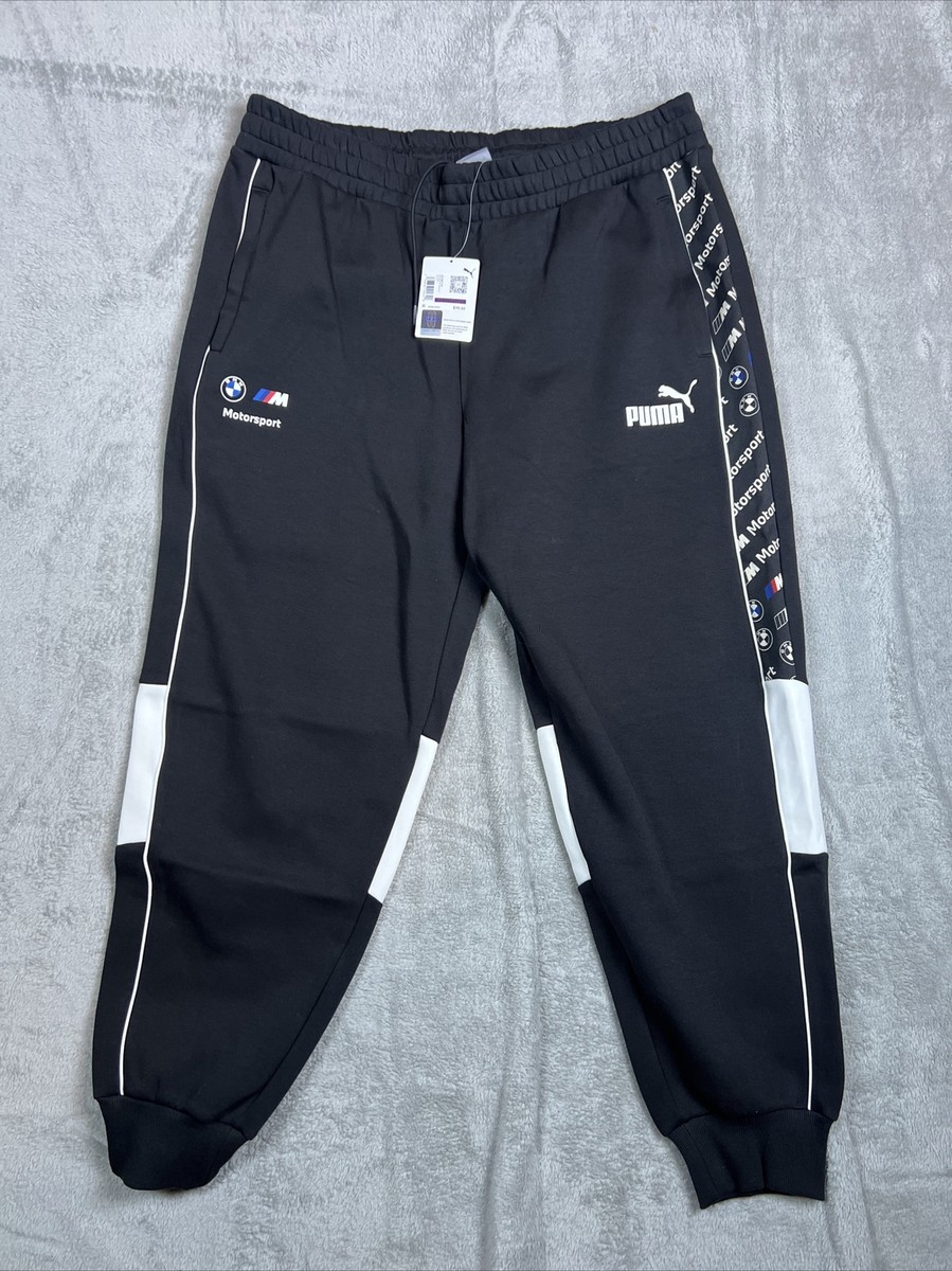 Puma Motorsport 黒パンツ BMWロゴ　L Puma BMW Motorsport SDS Black Sweatpants Mens 2XL New 621867