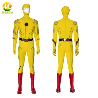 The Flash Armageddon Reverse Flash Cosplay Costume Barry Allen