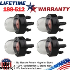4 Packs For Homelite Echo Stihl Poulan Craftsman chainsaw Primer Bulb Pump Bulbs