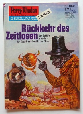 Perry Rhodan 2. Auflage Nr. 860  - Rückkehr des Zeitlosen