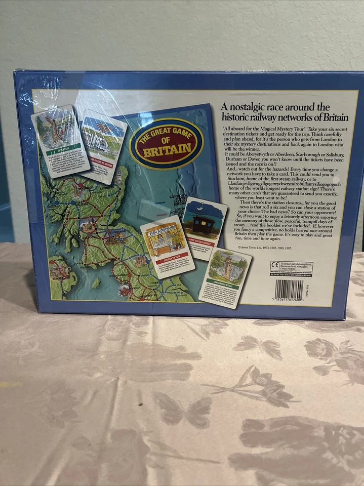 The Great Game Of Britain Board Game 1997 The Games Team Toy Brokers  Brand New! - Image 2 of 4